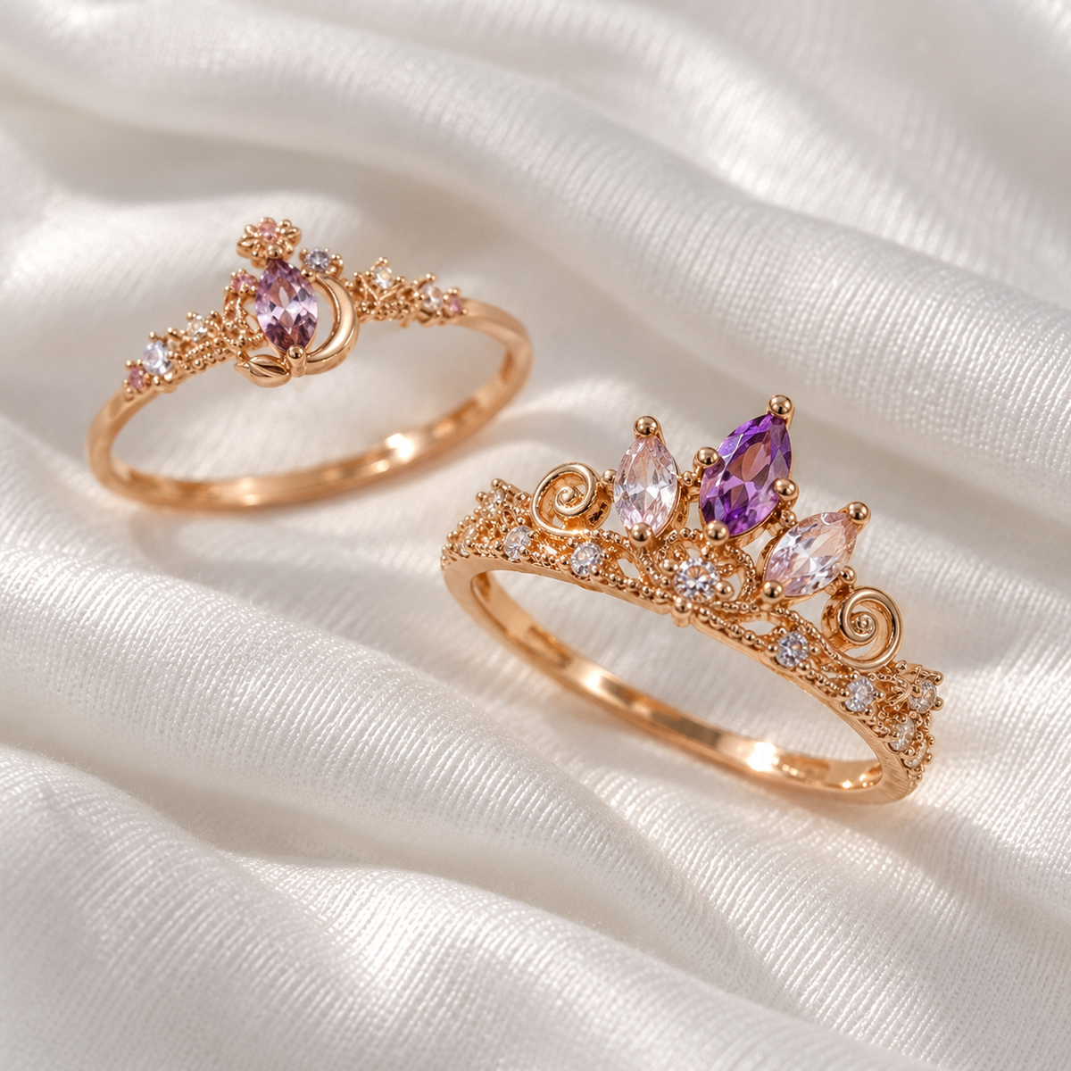 Celestine Crown Set
