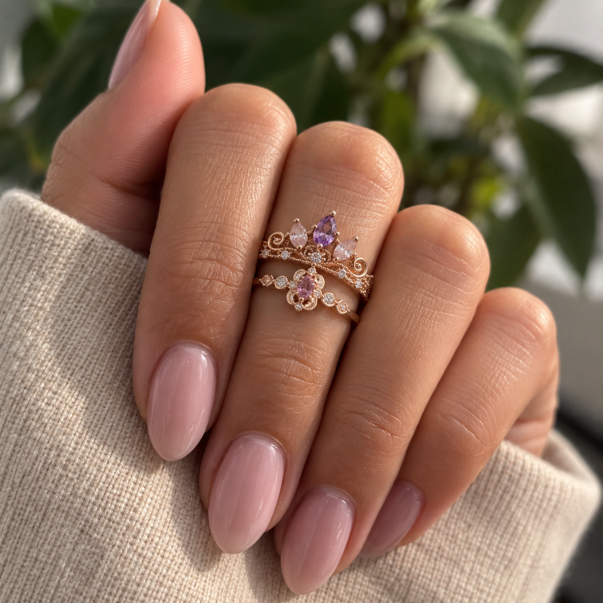 Celestine Crown Set