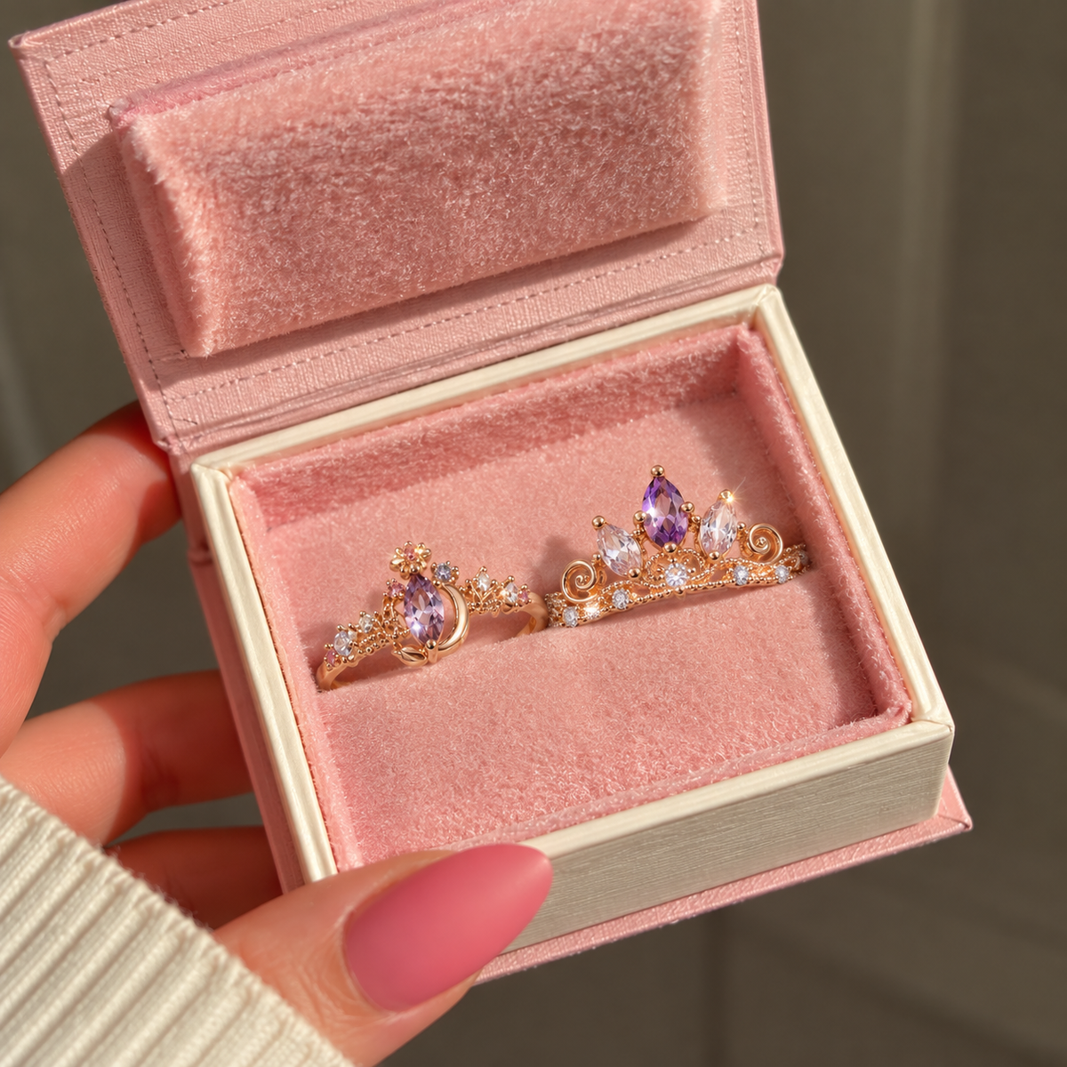 Celestine Crown Set